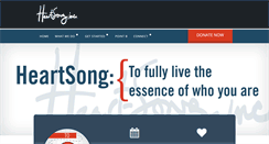 Desktop Screenshot of myheartsonginc.org